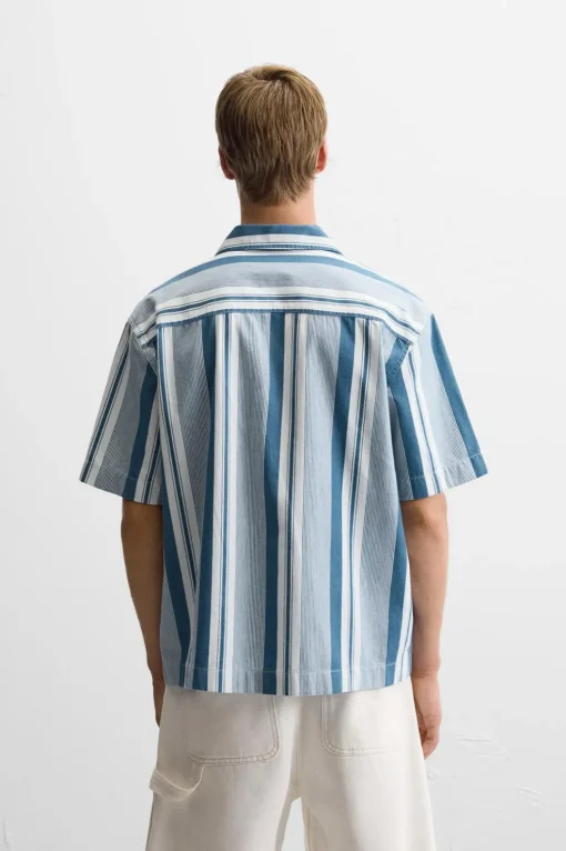 CAMISA ESTRUCTURA RAYAS