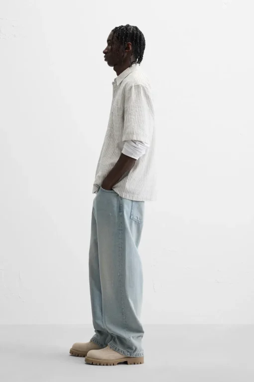 CAMISA ESTRUCTURA RAYAS