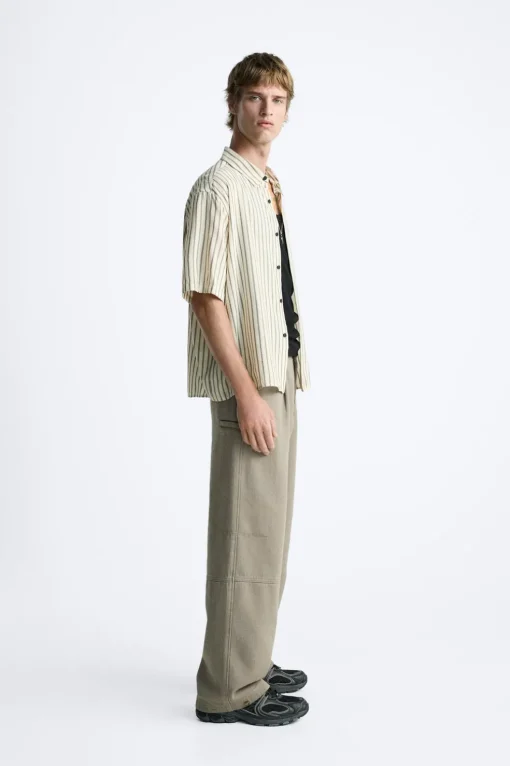 CAMISA ESTRUCTURA RAYAS