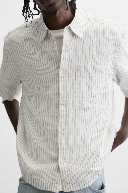CAMISA ESTRUCTURA RAYAS