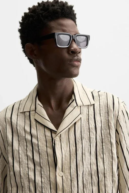 CAMISA ESTRUCTURA RAYAS