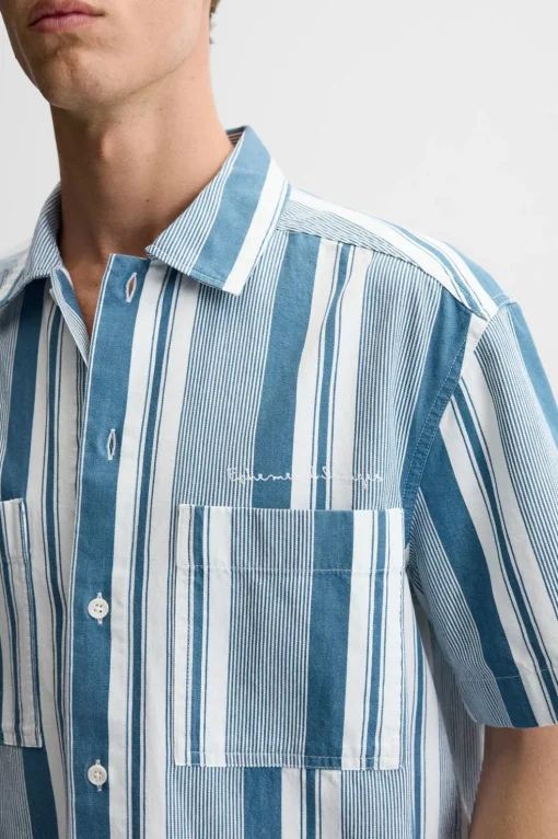 CAMISA ESTRUCTURA RAYAS