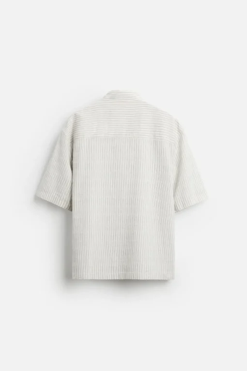CAMISA ESTRUCTURA RAYAS