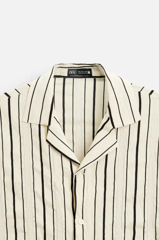 CAMISA ESTRUCTURA RAYAS