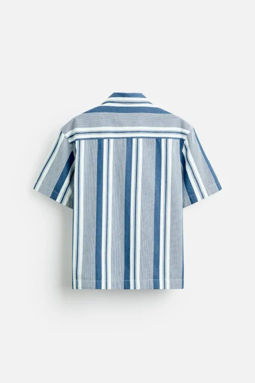 CAMISA ESTRUCTURA RAYAS