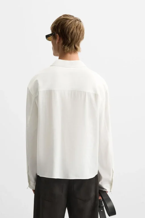 CAMISA FLUIDA BOLSILLO