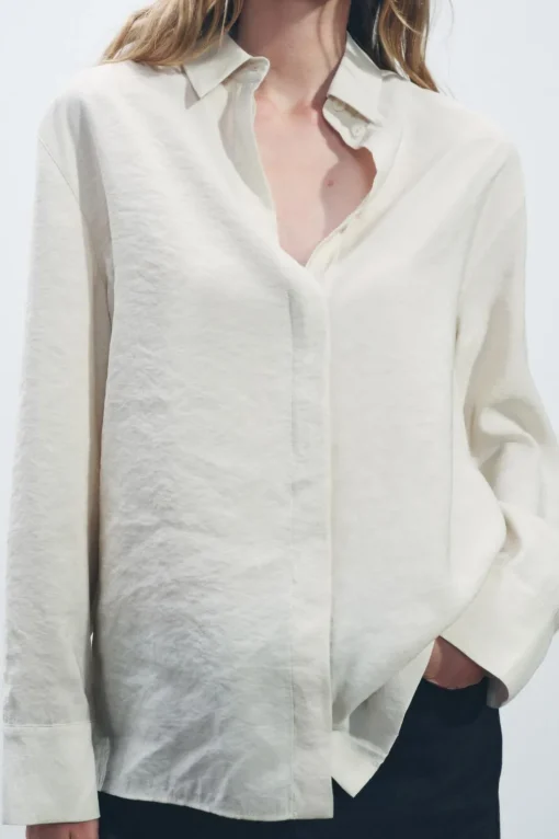 CAMISA FLUIDA BOTONES ZW COLLECTION