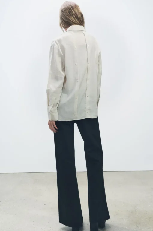 CAMISA FLUIDA BOTONES ZW COLLECTION