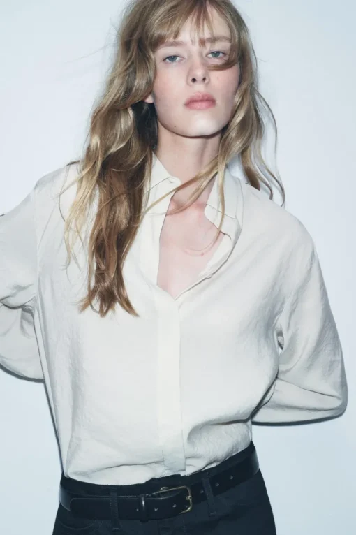 CAMISA FLUIDA BOTONES ZW COLLECTION