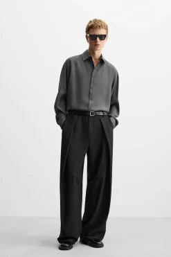 CAMISA FLUIDA CON MODAL