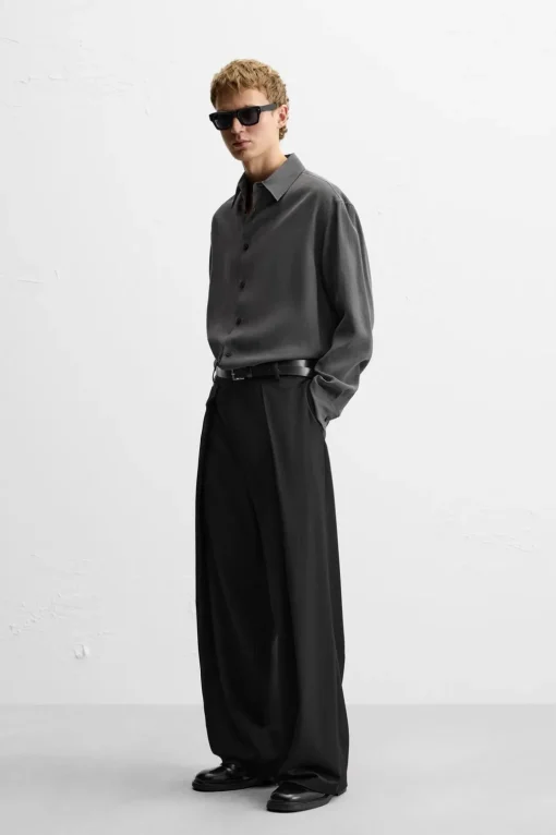 CAMISA FLUIDA CON MODAL