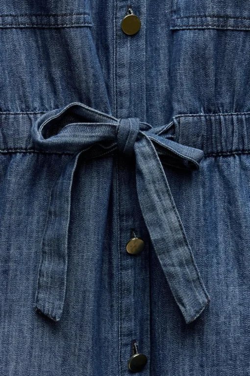 CAMISA FLUIDA DENIM Z1975 LAZADA