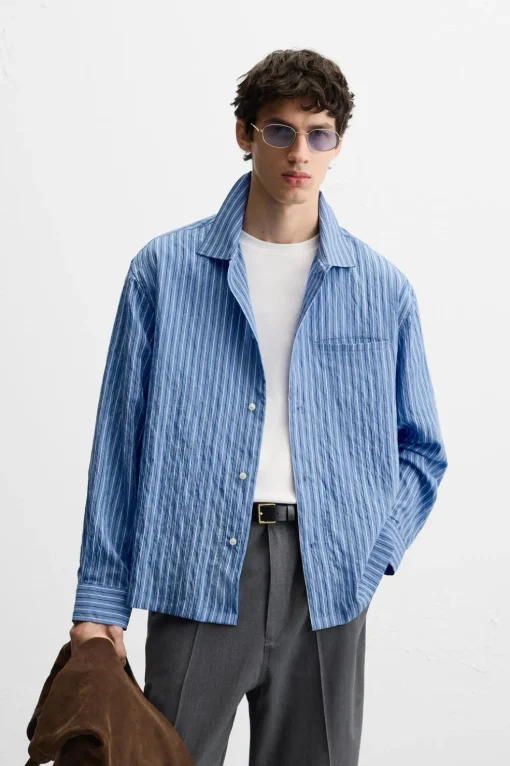 CAMISA FLUIDA RAYAS