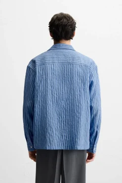 CAMISA FLUIDA RAYAS