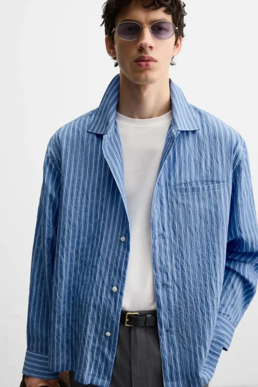 CAMISA FLUIDA RAYAS