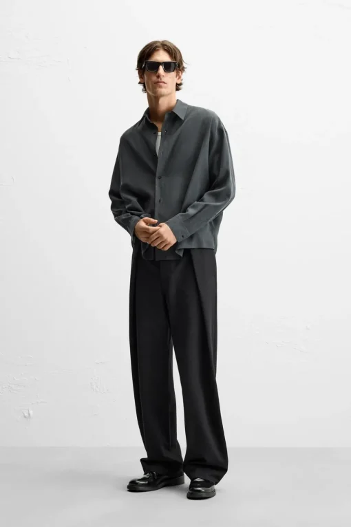 CAMISA FLUIDA RELAXED FIT