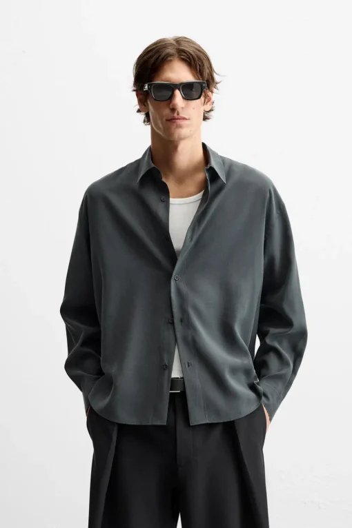 CAMISA FLUIDA RELAXED FIT