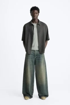 CAMISA JACQUARD CON LYOCELL