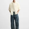 CAMISA JACQUARD CUADROS