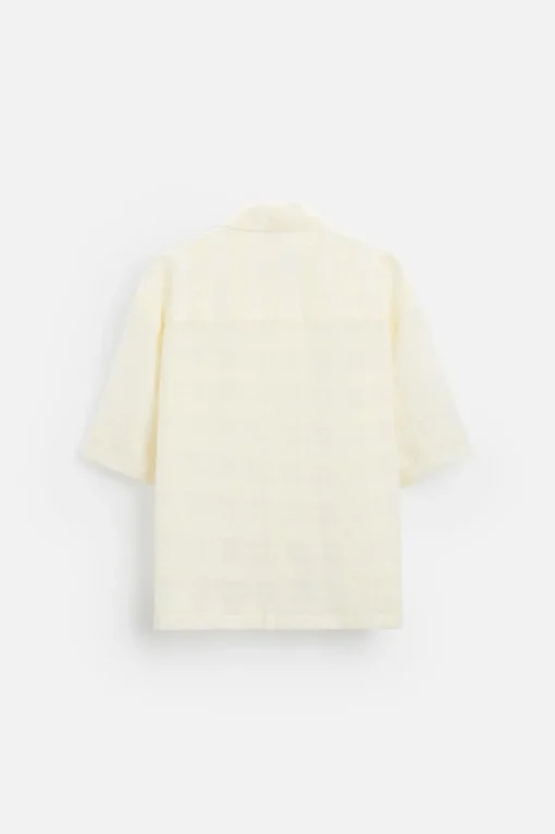 CAMISA JACQUARD CUADROS