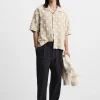 CAMISA JACQUARD GEOMÉTRICO