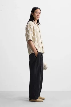 CAMISA JACQUARD GEOMÉTRICO