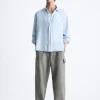 CAMISA JACQUARD RAYAS