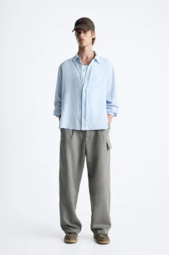 CAMISA JACQUARD RAYAS