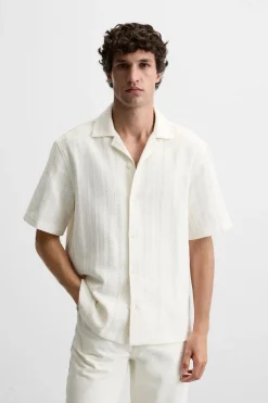 CAMISA JACQUARD RAYAS
