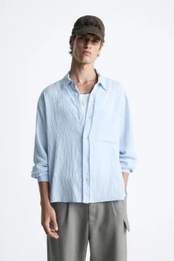 CAMISA JACQUARD RAYAS