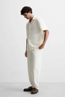 CAMISA JACQUARD RAYAS