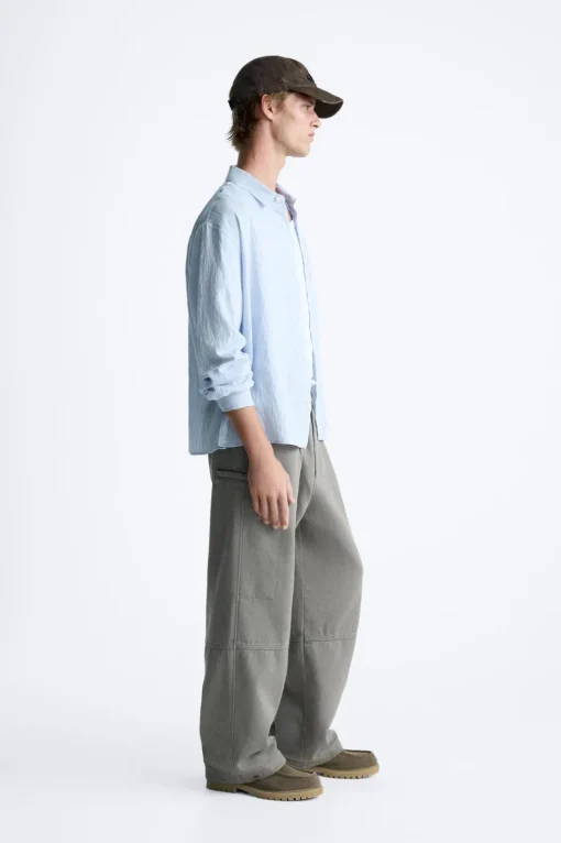 CAMISA JACQUARD RAYAS