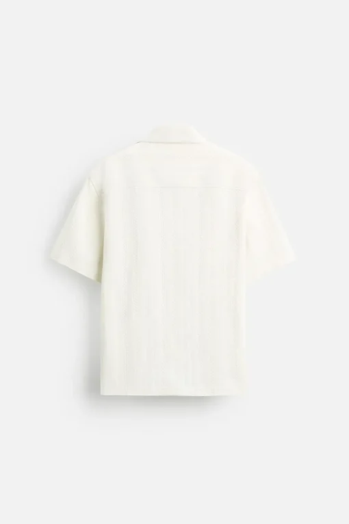 CAMISA JACQUARD RAYAS