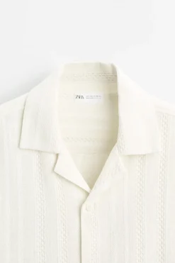 CAMISA JACQUARD RAYAS