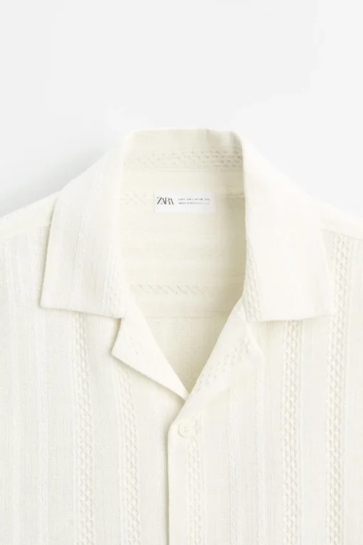 CAMISA JACQUARD RAYAS