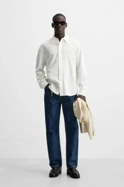 CAMISA JACQUARD TEXTURA