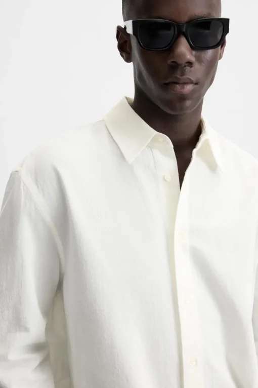 CAMISA JACQUARD TEXTURA