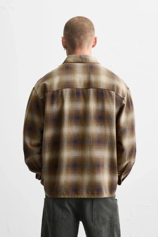 CAMISA LAVADA CUADROS