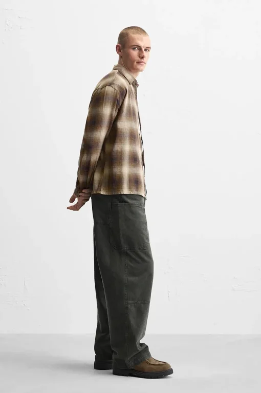 CAMISA LAVADA CUADROS