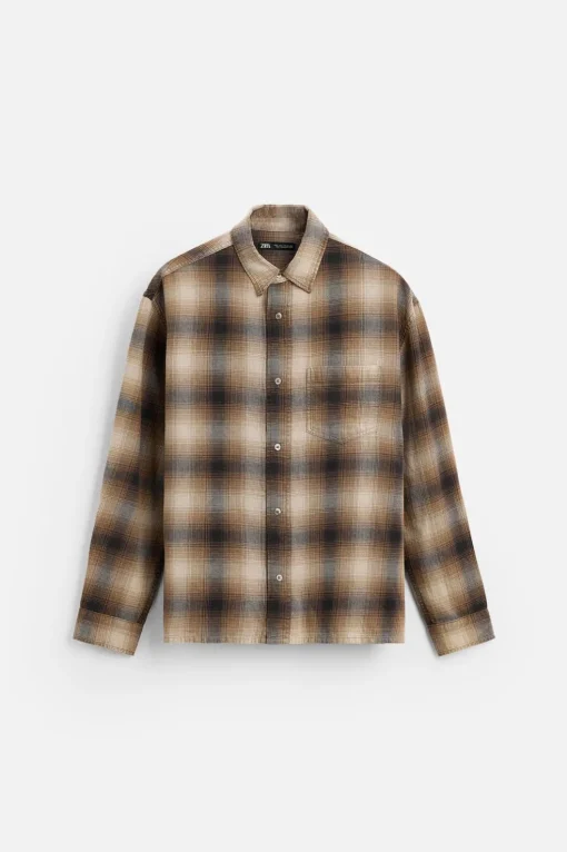 CAMISA LAVADA CUADROS
