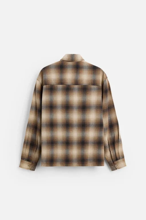 CAMISA LAVADA CUADROS