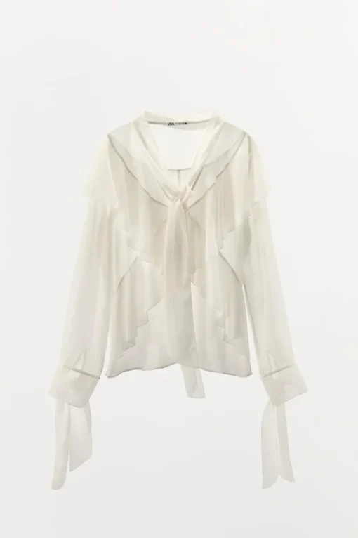CAMISA LAZADAS VOLANTES