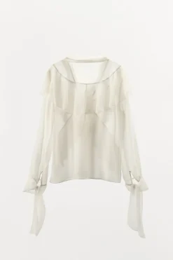 CAMISA LAZADAS VOLANTES
