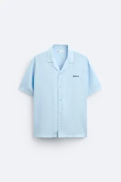 CAMISA LYOCELL BORDADO