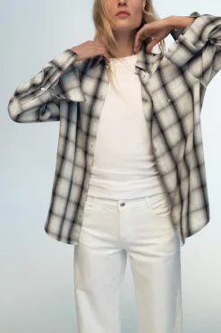 CAMISA OVERSIZE CUADROS