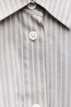 CAMISA OVERSIZE POPELÍN PUÑO DOBLE