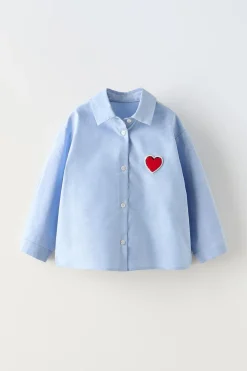 CAMISA PARCHE CORAZÓN