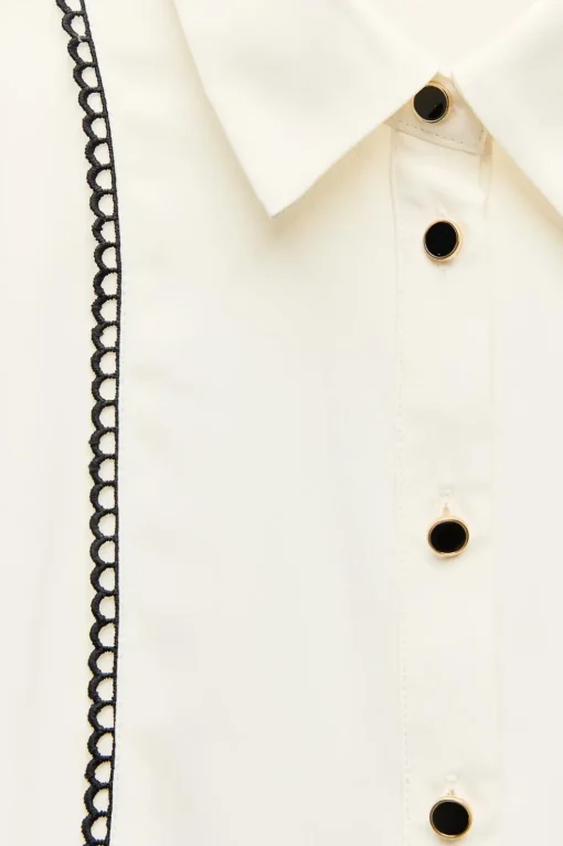 CAMISA PASAMANERÍA CONTRASTE