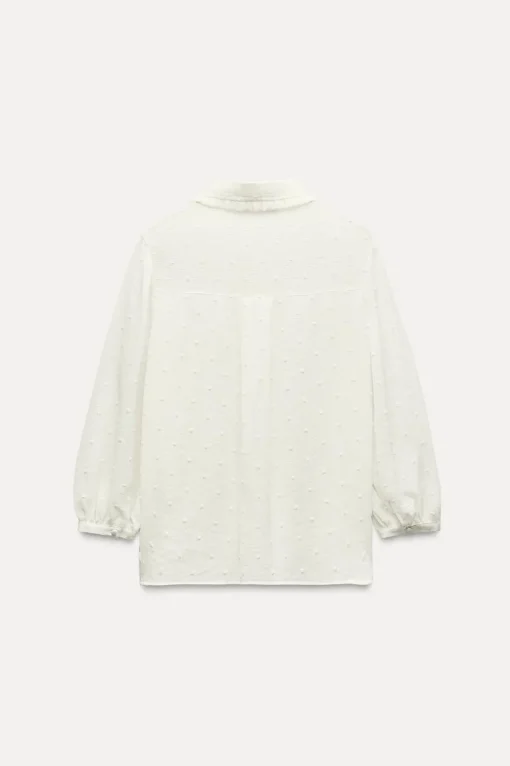 CAMISA PLUMETI CUELLO BOBO