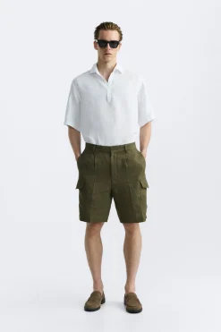 CAMISA POLO 100% LINO
